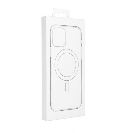 Apple iPhone 14 Plus Case Silicone Mag Cover MagSAFE  Antique white