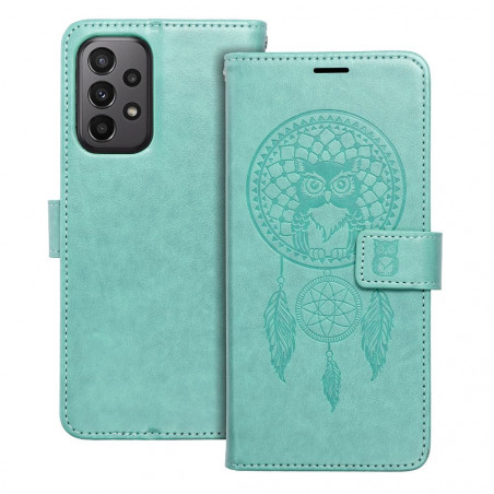 Samsung Galaxy A23 5G Wallet Cases MEZZO Book Dreamcatcher  Green 