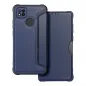 XIAOMI Redmi 9A Wallet Cases Razor Book Carbon Fibre, Carbon pattern  Blue 