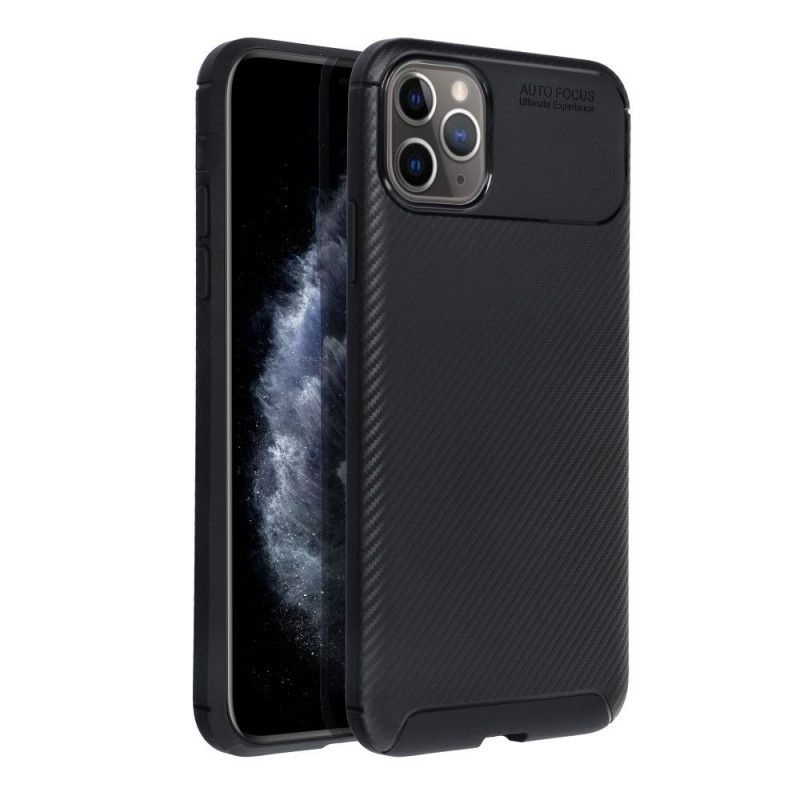 Apple iPhone 11 Pro Max Case Carbon premium Elegant  Black 