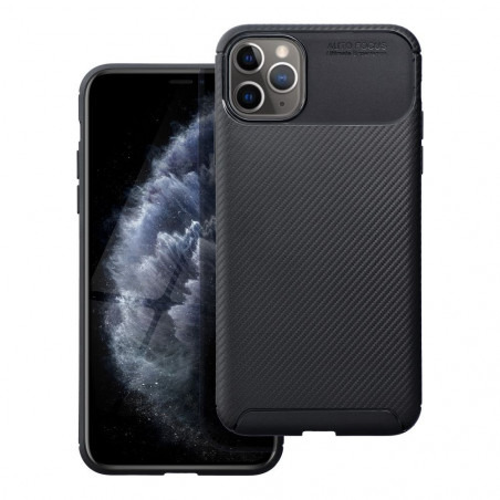 Apple iPhone 11 Pro Max Case Carbon premium Elegant  Black