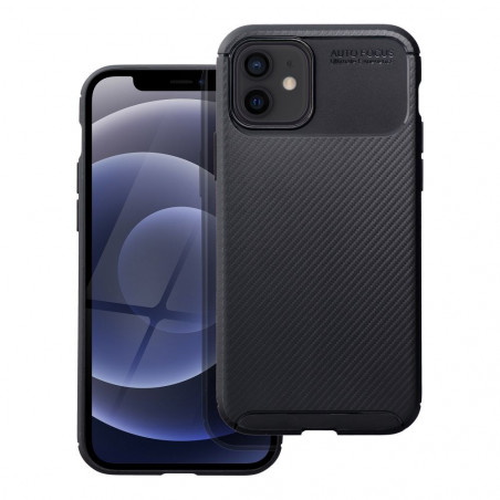 Apple iPhone 12 Pro Case Carbon premium Elegant  Black 