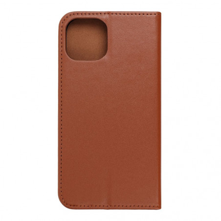 Apple iPhone 14 Wallet Cases Leather case SMART PRO Elegant  Brown 