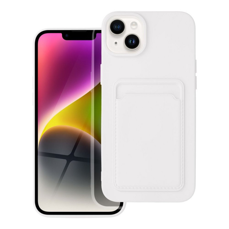 Apple iPhone 14 Plus Case Card White 