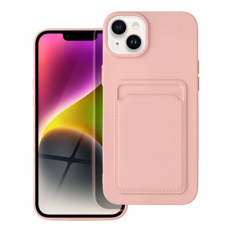 Apple iPhone 14 Plus Case Card Pink 