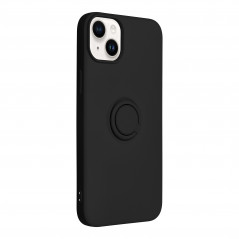 Apple iPhone 14 Plus Case Silicone ring Black 