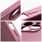 Apple iPhone 13 Pro Case Roar Matte Glass Stylish  Claret 