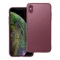 Apple iPhone XS Case Roar Matte Glass Stylish  Claret 