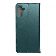 Samsung Galaxy A13 LTE Wallet Cases Smart Magneto book Dark green 