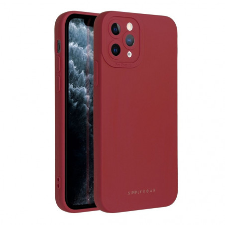 Apple iPhone 11 Pro Case Roar Luna Monochrome, Stylish, An aesthetic accessory  Red