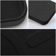 Apple iPhone XS Max Case Silicone Mag Cover MagSAFE  Black 