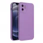 Apple iPhone 12 Case Roar Luna Monochrome, Stylish, An aesthetic accessory  Violet 