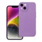 Apple iPhone 14 Case Roar Luna Monochrome, Stylish, An aesthetic accessory  Violet 