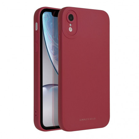 Apple iPhone XR Case Roar Luna Monochrome, Stylish, An aesthetic accessory  Red