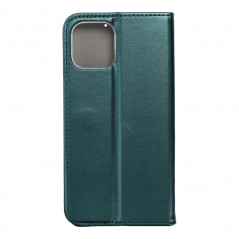 Apple iPhone 12 Pro Wallet Cases Smart Magneto book Dark green