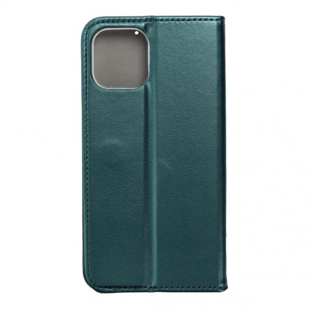 Apple iPhone 12 Pro Wallet Cases Smart Magneto book Dark green 