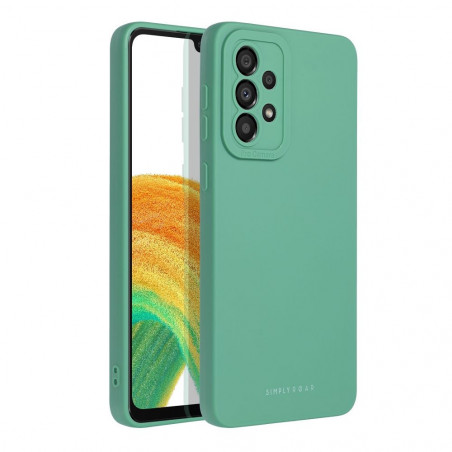 Samsung Galaxy A33 Case Roar Luna Monochrome, Stylish, An aesthetic accessory  Green