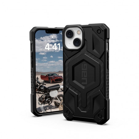 Apple iPhone 14 Plus Case Urban Armor Gear Monarch Premium case  MagSAFE  Carbon fiber