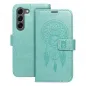 Samsung Galaxy S23 5G Wallet Cases MEZZO Book Dreamcatcher  Green 