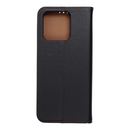 XIAOMI Redmi 10C Wallet Cases Leather case SMART PRO Elegant  Black 