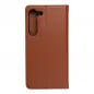 Samsung Galaxy S23 5G Wallet Cases Leather case SMART PRO Elegant  Brown 