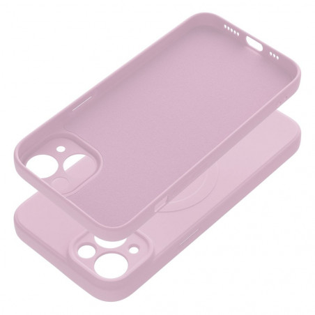 Apple iPhone 14 Case Silicone Mag Cover MagSAFE  Pink