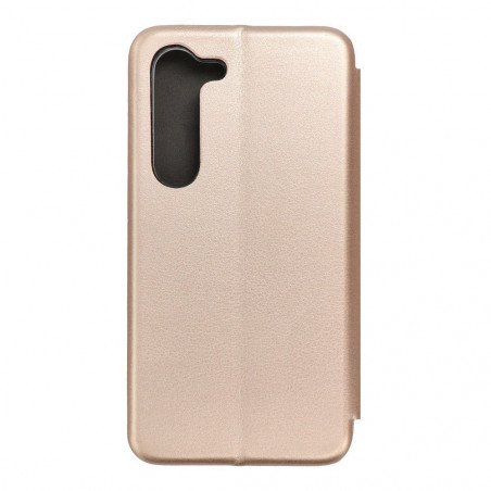 Samsung Galaxy S23 5G Wallet Cases Book Elegance Elegant  Gold 