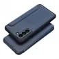 Samsung Galaxy S21 FE 5G Wallet Cases Razor Book Carbon Fibre, Carbon pattern  Blue 