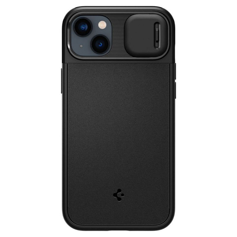 Apple iPhone 14 Case Spigen Optik Armor Black 