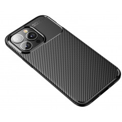 Apple iPhone XS Case Carbon premium Elegant  Black 