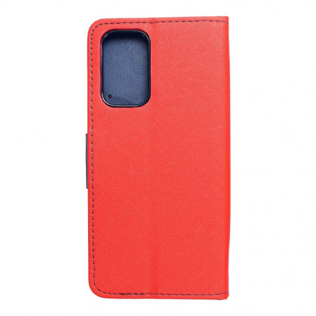 Samsung Galaxy A23 5G Wallet Cases Fancy Book Red / Navy 