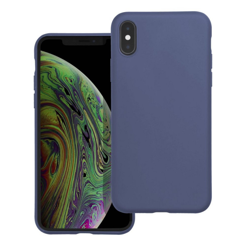 Apple iPhone XS Case MATT Blue 