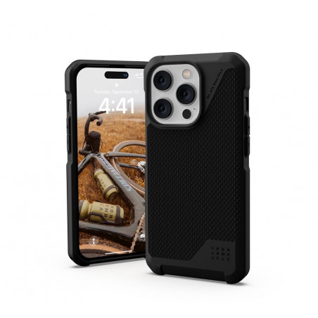 Apple iPhone 14 Pro Case Urban Armor Gear Metropolis LT Premium case  Kevlar black 