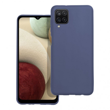 Samsung Galaxy A12 Case MATT Blue 