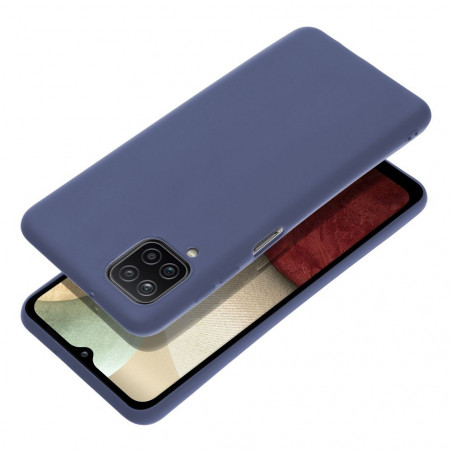 Samsung Galaxy A12 Case MATT Blue 