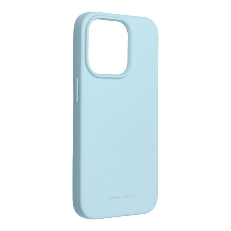 Apple iPhone 14 Pro Case Roar Space Monochrome, Elegant  Sky Blue 