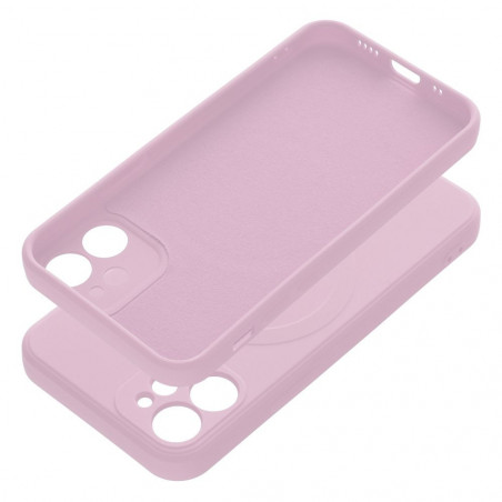 Apple iPhone 12 mini Case Silicone Mag Cover MagSAFE  Pink 