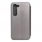 Samsung Galaxy S23 5G Wallet Cases Book Elegance Elegant  Grey 