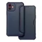 Apple iPhone 12 Wallet Cases Razor Book Carbon Fibre, Carbon pattern  Blue 