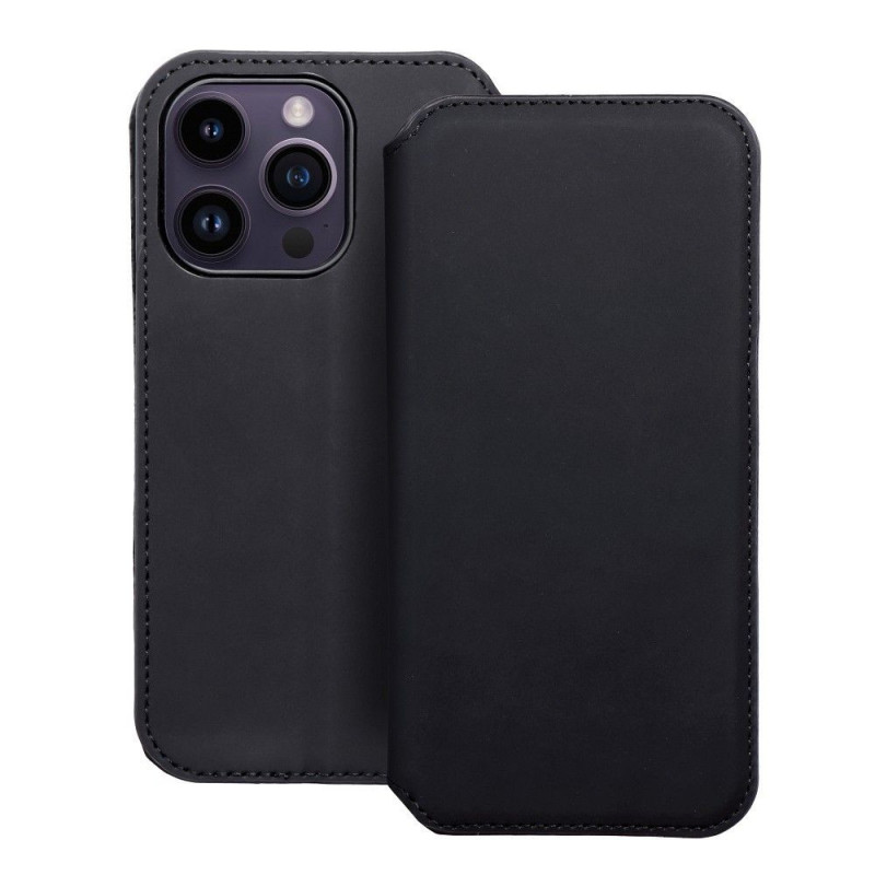 Apple iPhone 14 Pro Wallet Cases Dual Pocket book Black 