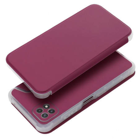 Samsung Galaxy A22 5G Wallet Cases Piano Book Magenta