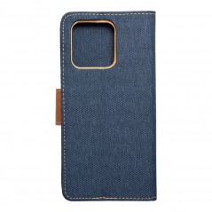 XIAOMI Redmi 10C Wallet Cases CANVAS Book Navy blue 