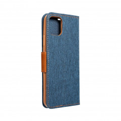 XIAOMI Redmi 10C Wallet Cases CANVAS Book Navy blue 