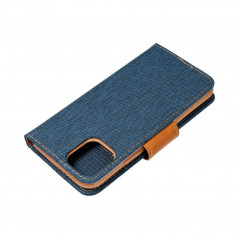 XIAOMI Redmi 10C Wallet Cases CANVAS Book Navy blue 