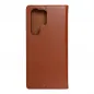 Samsung Galaxy S23 Ultra 5G Wallet Cases Leather case SMART PRO Elegant  Brown 