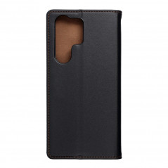 Samsung Galaxy S23 Ultra 5G Wallet Cases Leather case SMART PRO Elegant  Black