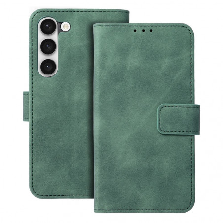 Samsung Galaxy S23 5G Wallet Cases TENDER Book Green 