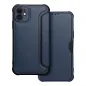 Apple iPhone 11 Wallet Cases Razor Book Carbon Fibre, Carbon pattern  Blue 