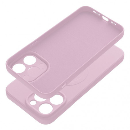 Apple iPhone 14 Pro Max Case Silicone Mag Cover MagSAFE  Pink