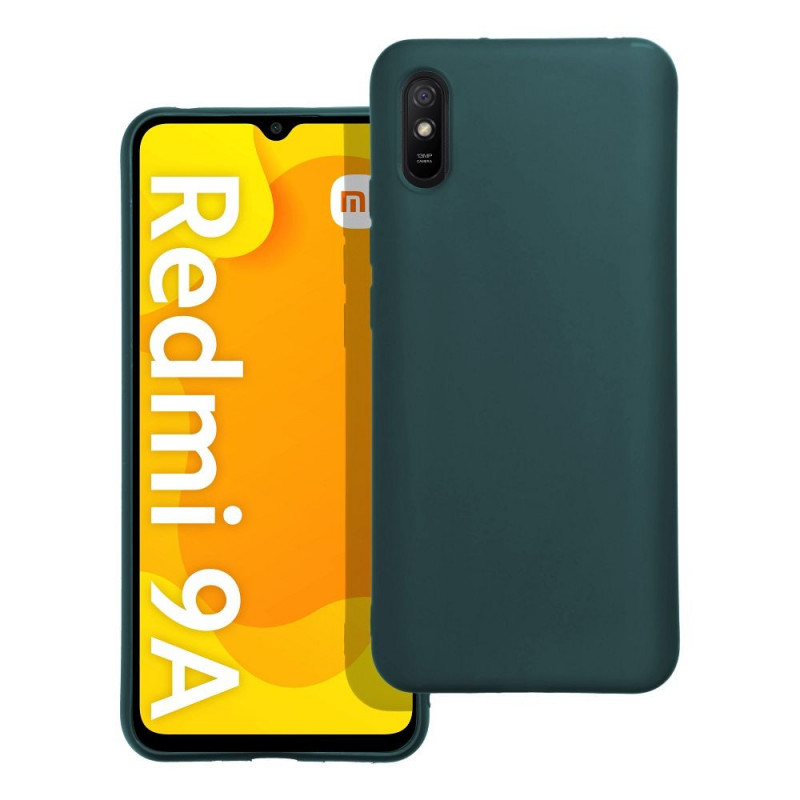 XIAOMI Redmi 9A Case MATT Dark green 